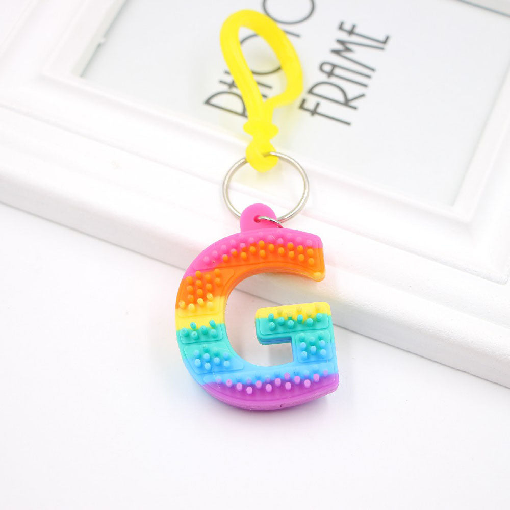 Wholesale PVC Unzip Toy Keychain